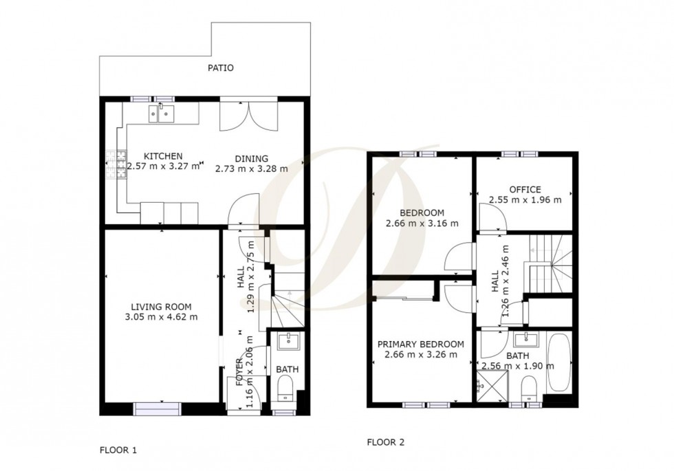 Floorplan for Sommersby Avenue, St Helens, WA9 4