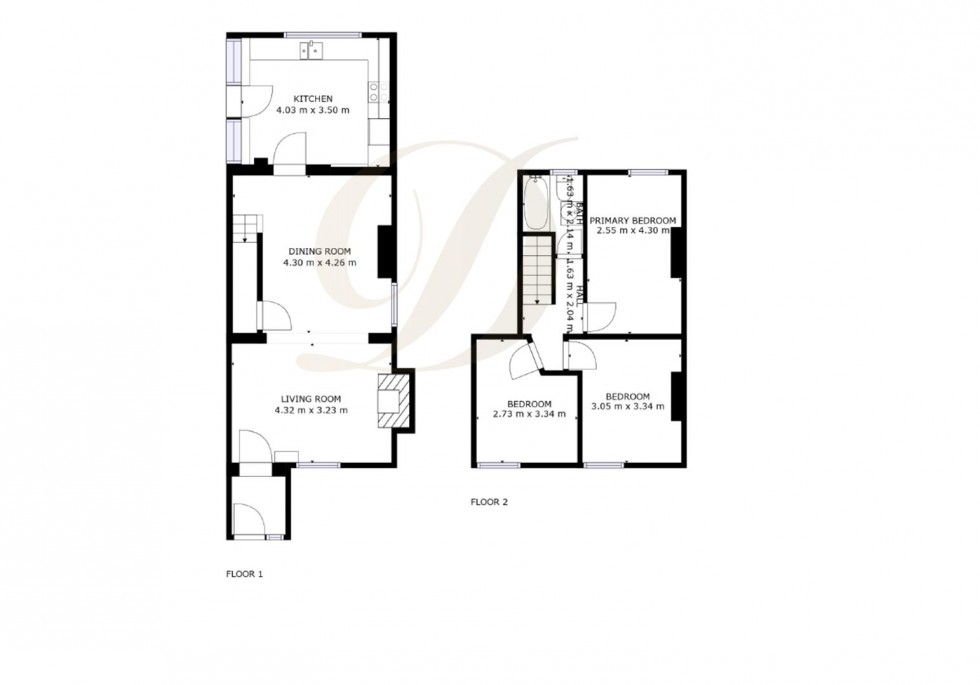 Floorplan for Victoria Street, Rainford, St. Helens, WA11 8