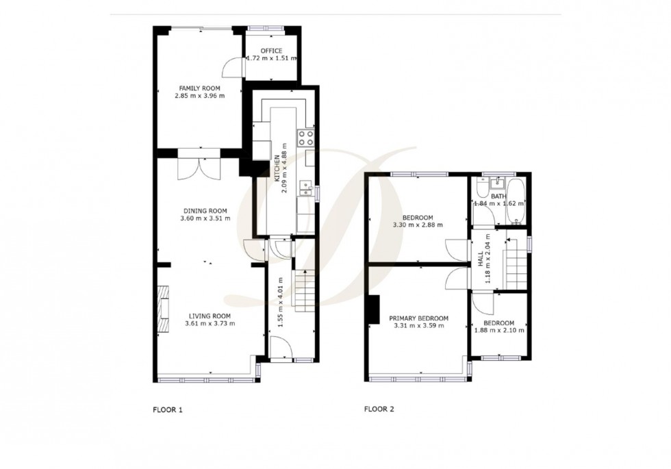 Floorplan for Coronation Road, Windle, St. Helens, WA10 6