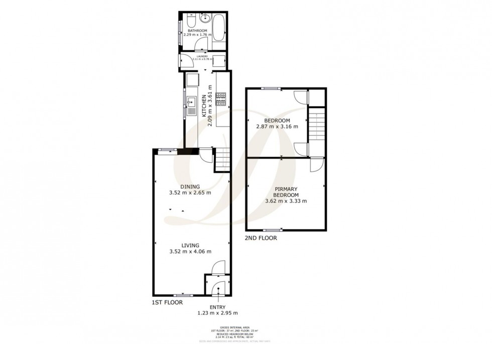 Floorplan for Brynn Street, St Helens, WA10 1HX