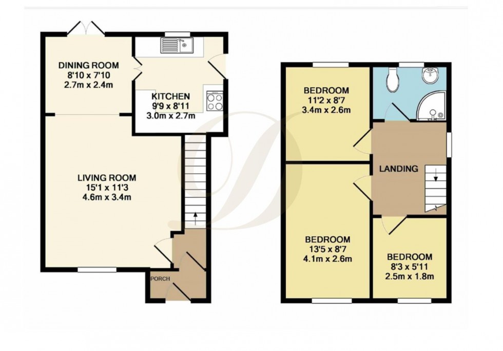 Floorplan for Old Lane, Rainford, WA11 8