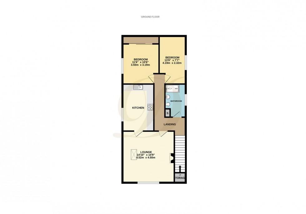 Floorplan for Eccleston Hall, Prestbury Drive, Eccleston, WA10 5NZ