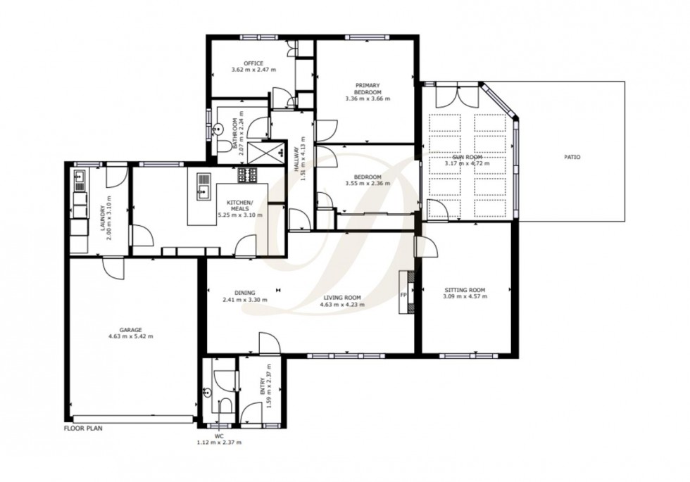 Floorplan for Garswood Road, Billinge, Wigan, WN5 7TH