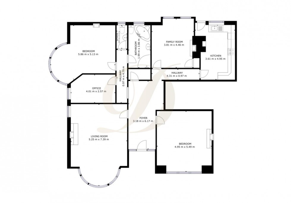 Floorplan for Park Crescent, Southport, PR9 9LJ