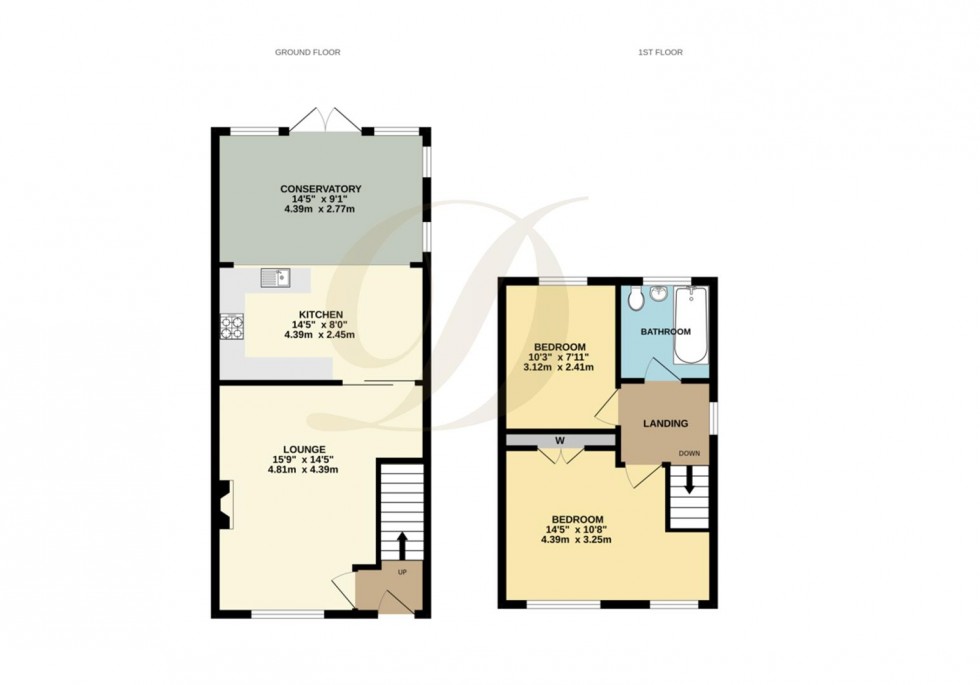 Floorplan for Gray Avenue, Haydock, St. Helens,WA11 0XY