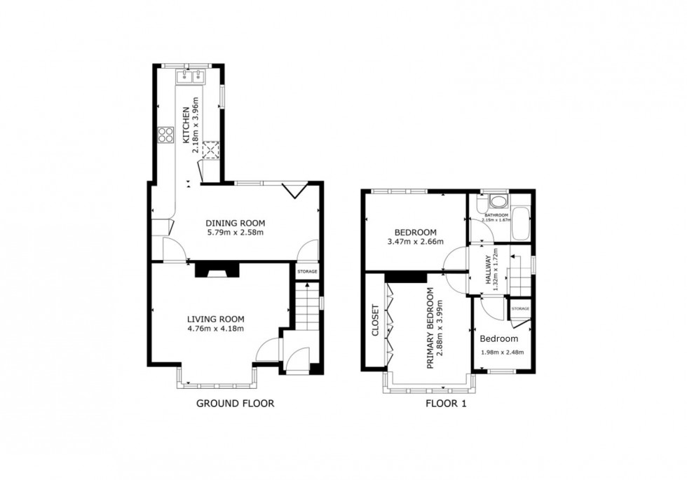 Floorplan for Ormskirk Road, Upholland, WN8 0AQ