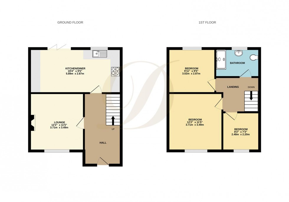 Floorplan for West End Grove, Haydock, WA11 0AP