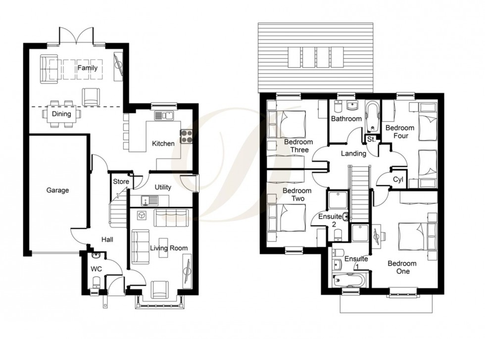 Floorplan for Potteries Way, Rainford, WA11 8GP