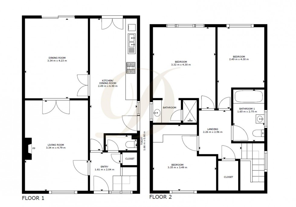 Floorplan for Ledger Road, Haydock, St Helens, WA11 0DZ