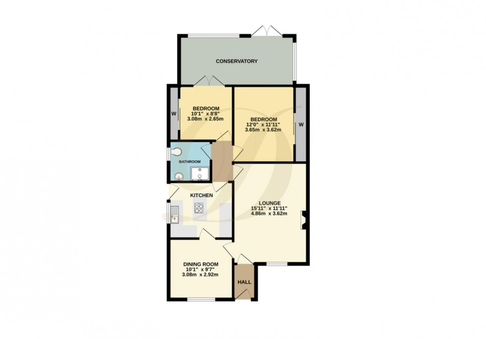 Floorplan for Tulip Road, Haydock, St Helens, WA11 0NH