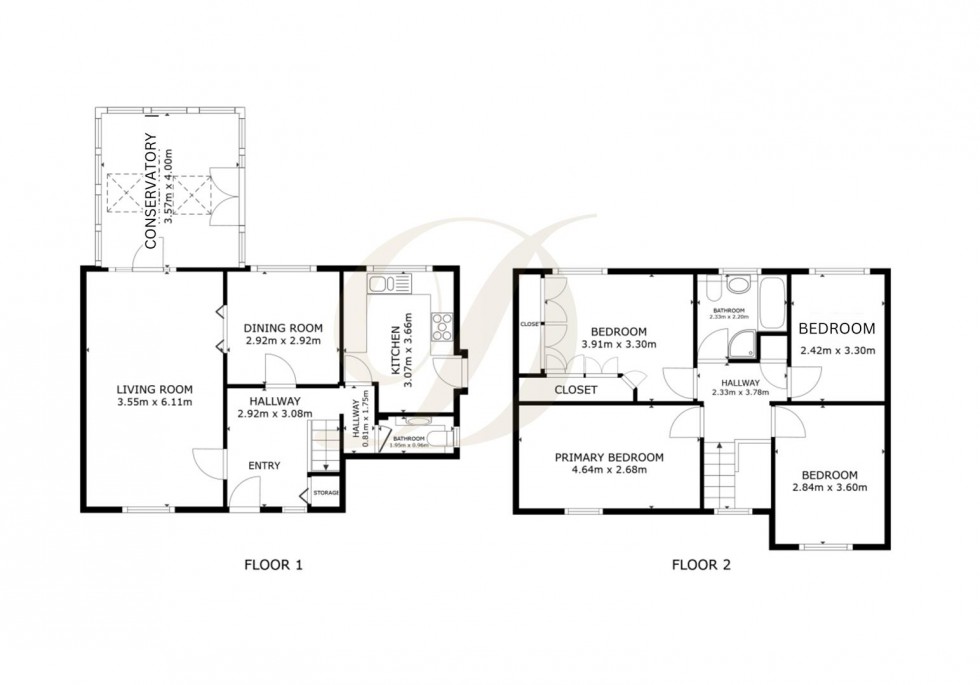 Floorplan for Bleak Hill Road, Windle, St Helens, WA10 6DW