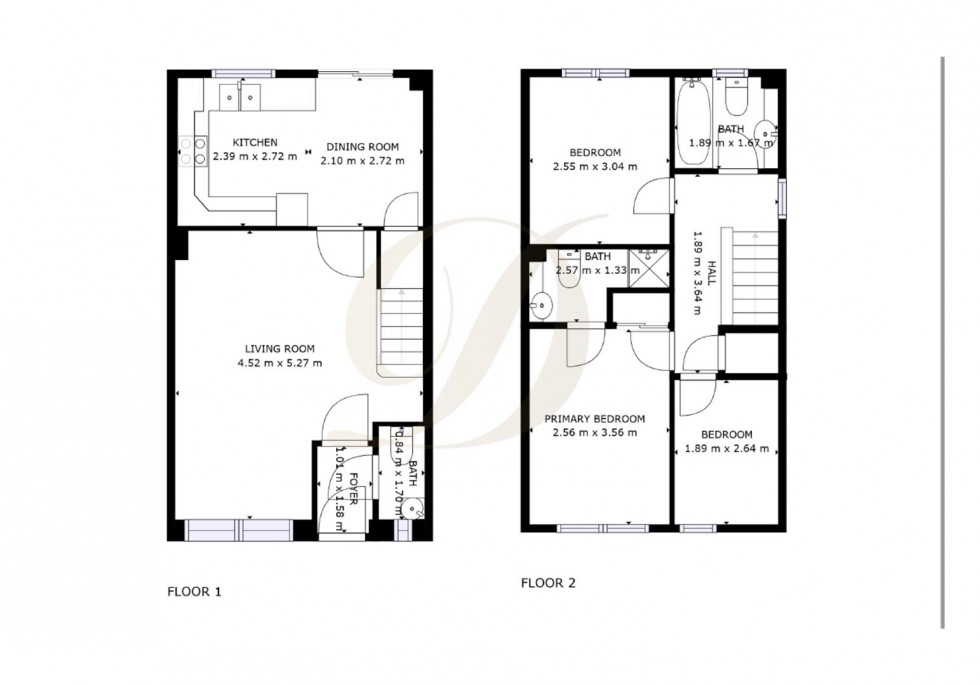 Floorplan for Marnell Close, Liverpool, L5 2AR