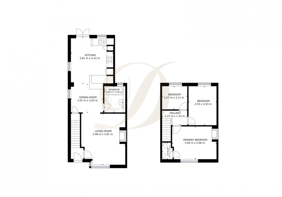 Floorplan for Chadwick Road, St. Helens, WA11 9AP