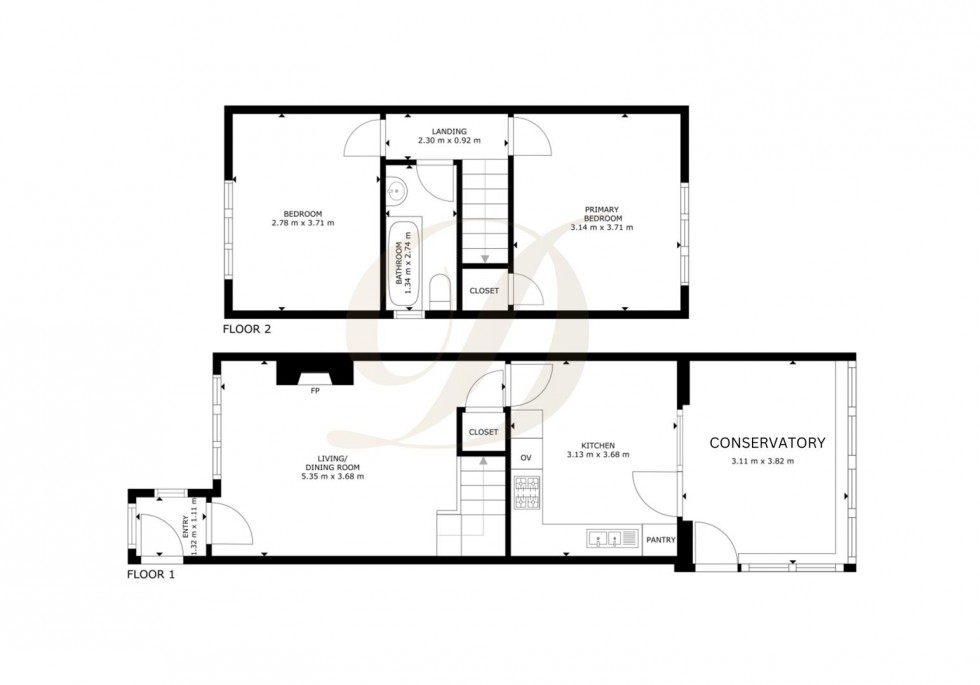 Floorplan for Tressel Drive, Sutton Manor, St. Helens, WA9 4BS