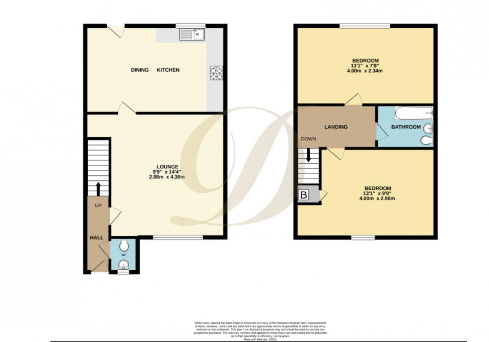 Floorplan for Knights Grange, St. Helens, WA9 1DU