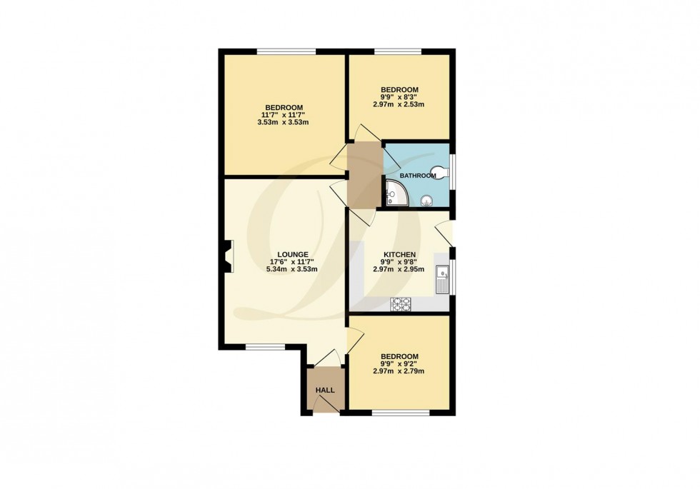 Floorplan for Aster Road, Haydock, St Helens, WA11 0NX