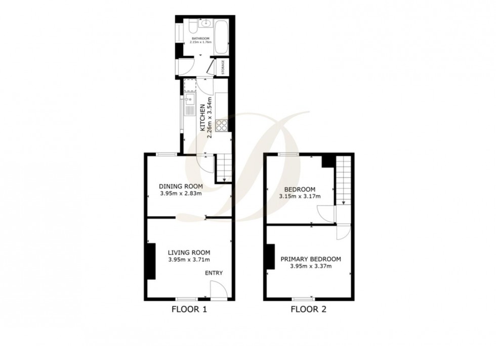 Floorplan for Devon Street, St Helens, WA10 4HT