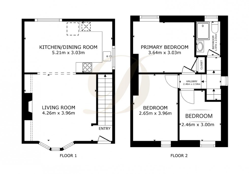 Floorplan for Grange Valley, Haydock, St Helens, WA11 0TB