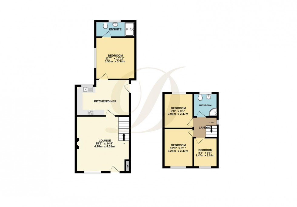 Floorplan for Holly Road, Haydock, St Helens, WA11 0JT