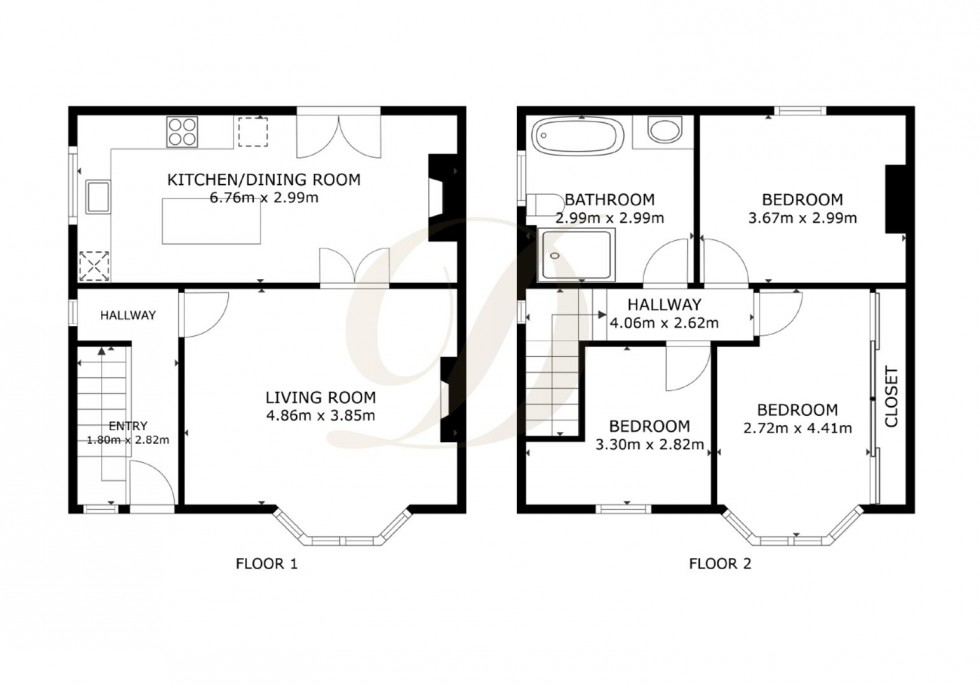 Floorplan for Church Road, Haydock, WA11 0LG