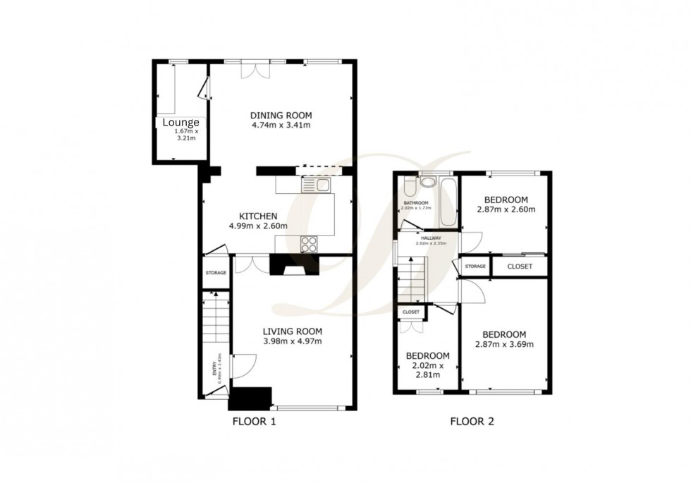 Floorplan for Coalville Road, St Helens, WA11 9JR