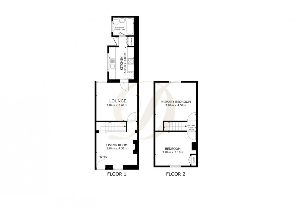 Floorplan for Crawford Road, Crawford Village, Skelmersdale, WN8 9QS