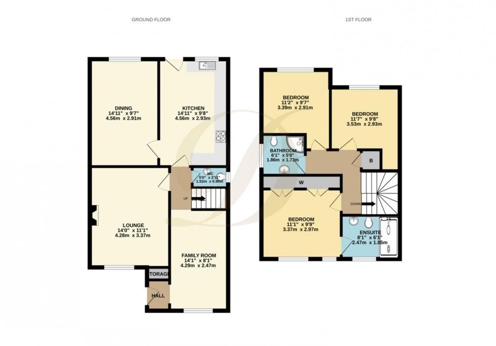 Floorplan for Anemone Way, St Helens, WA9 4ZJ