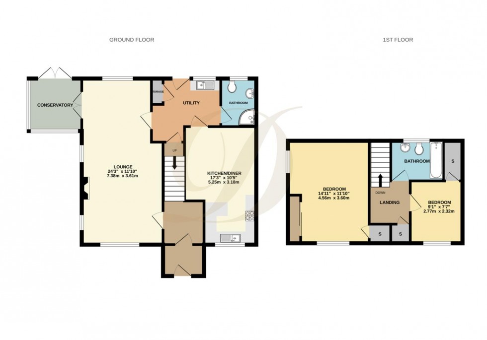 Floorplan for Main Street, Billinge, Wigan, WN5 7PE