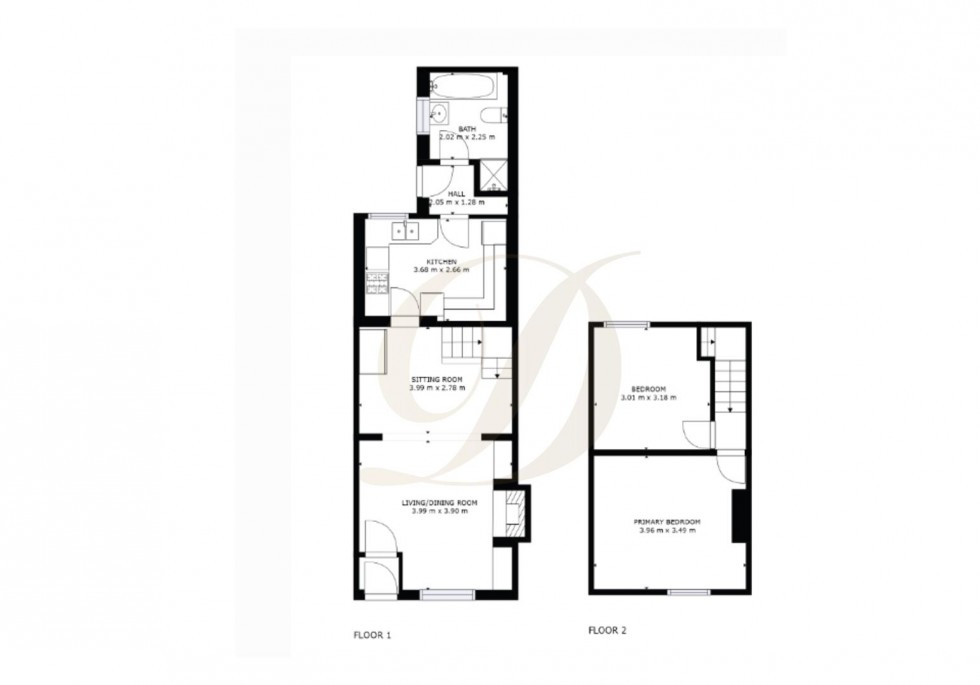 Floorplan for Exeter Street, St. Helens, WA10 4HR