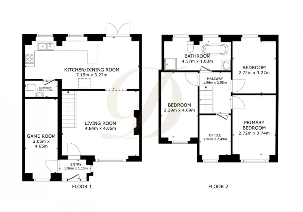 Floorplan for Clipsley Crescent, Haydock, WA11 0UH