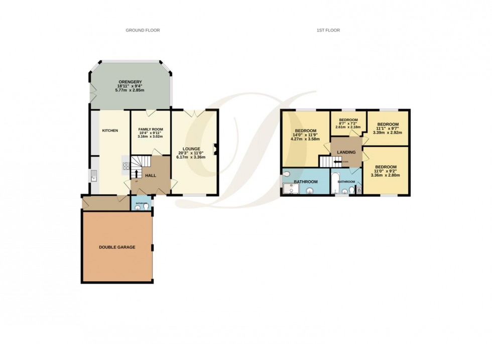 Floorplan for The Spires, Eccleston, St Helens, WA10 5