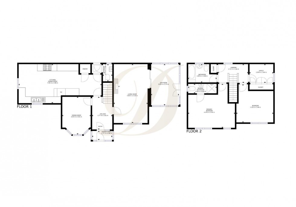 Floorplan for Dunsmore Close, Haydock, St Helens, WA11 0FJ