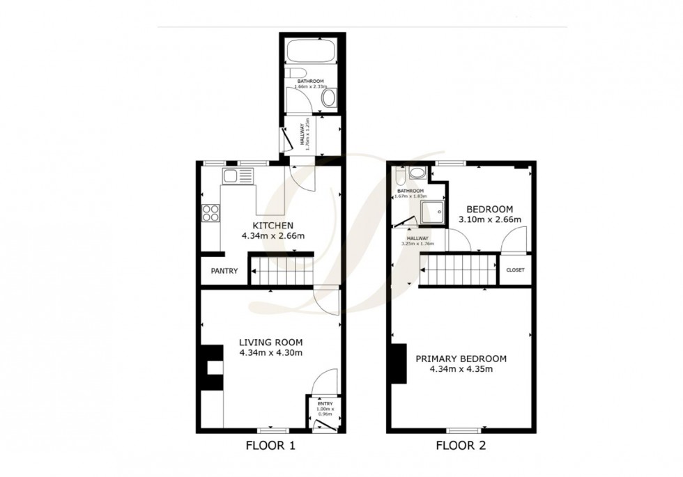 Floorplan for Church Road, Haydock, St Helens, WA11 0TL