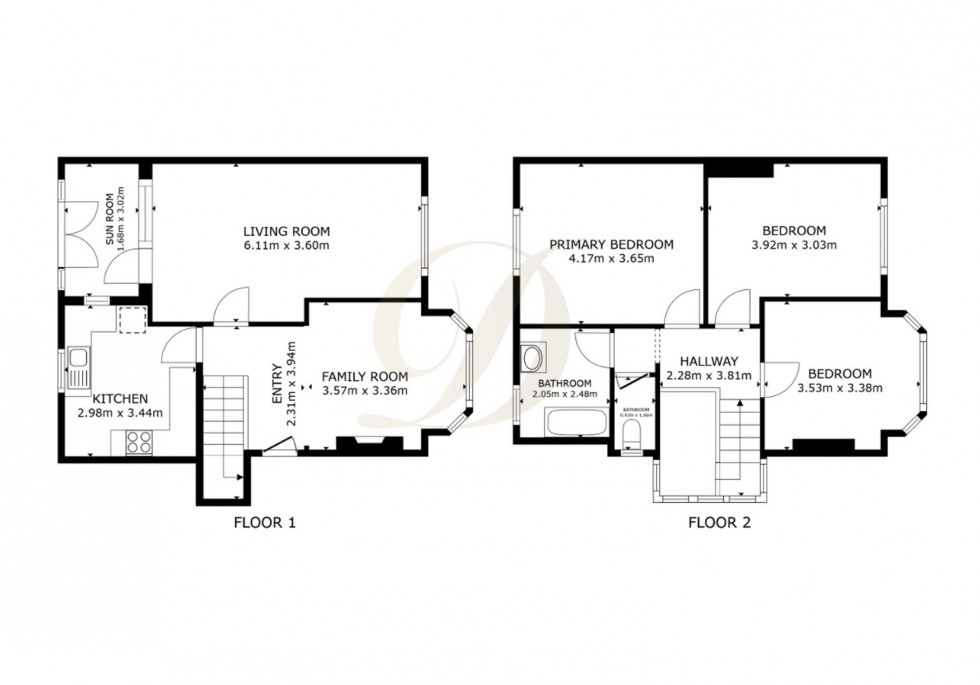 Floorplan for Churchgate, Southport, Merseyside, PR9 7JE