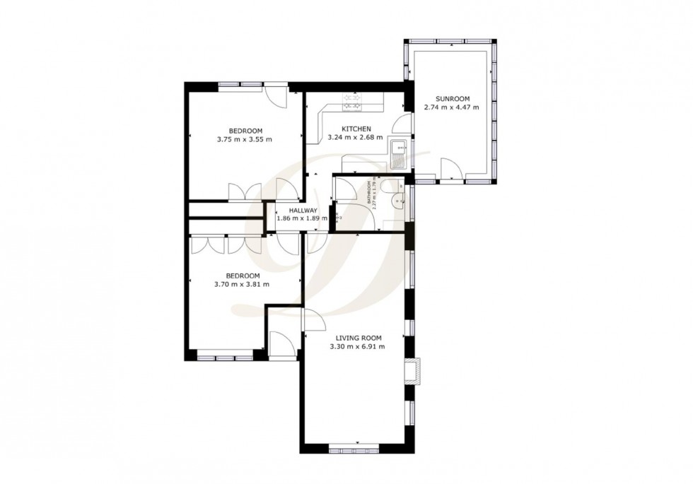 Floorplan for Crossway Close, Ashton-In-Makerfield, Wigan, WN4 8XG