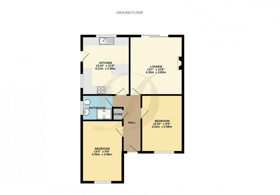 Floorplan for Broadway, Eccleston, St Helens, WA10 5DQ