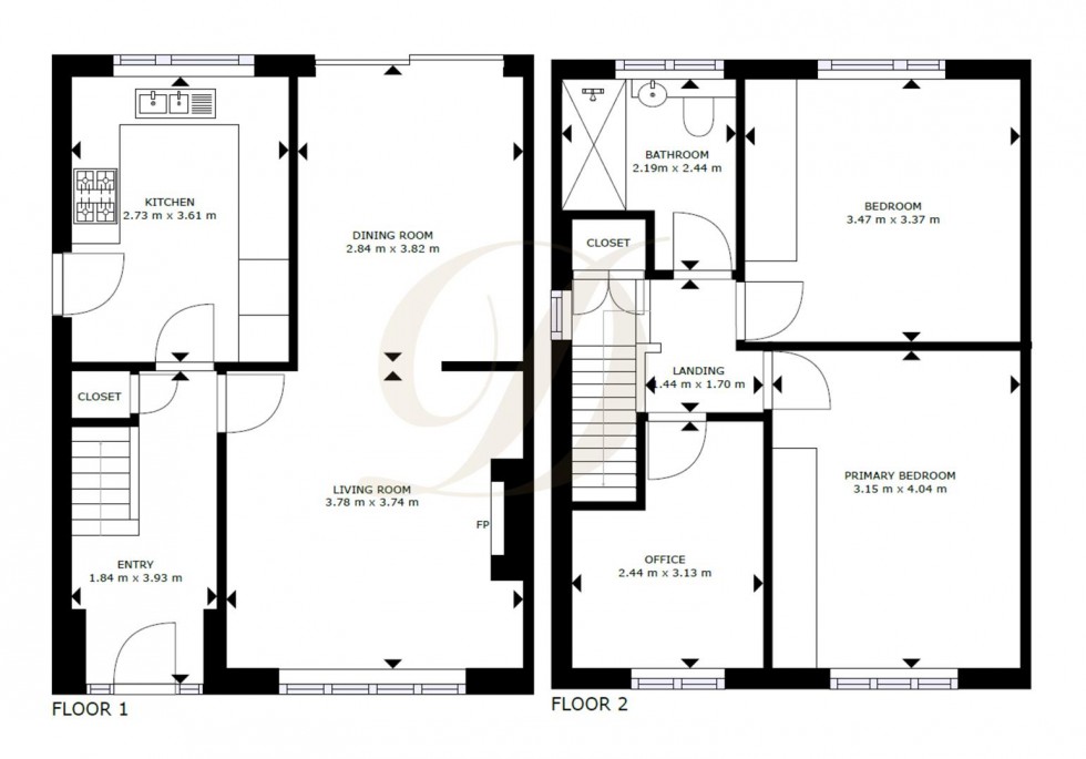 Floorplan for Beech Gardens, Rainford, St Helens, WA11 8EB