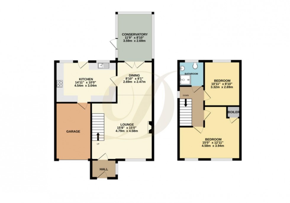 Floorplan for Lathom Drive, Rainford, St Helens, WA11 8JR