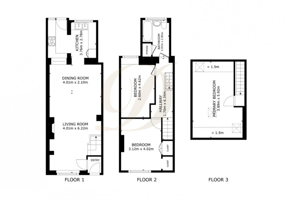 Floorplan for Pimbo Road, Kings Moss, St Helens, WA11 8RD