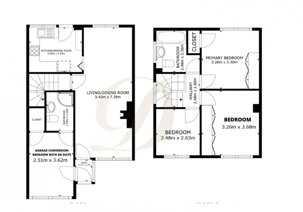 Floorplan for Barwell Avenue, Laffak, St Helens, WA11 9HZ