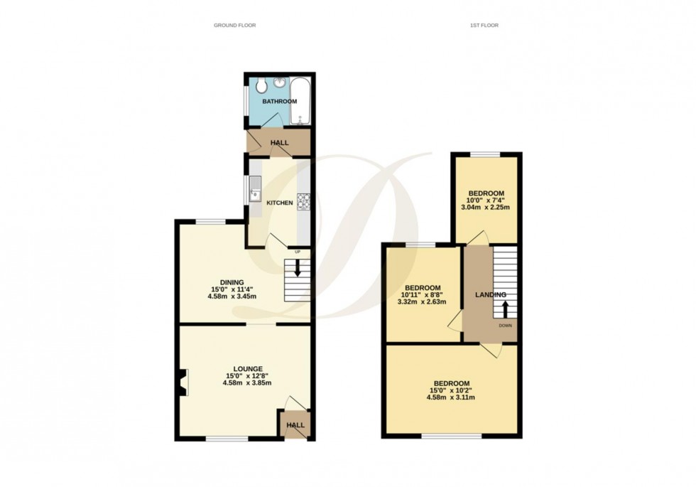 Floorplan for Carlow Street, Toll Bar, St Helens, WA10 3DY