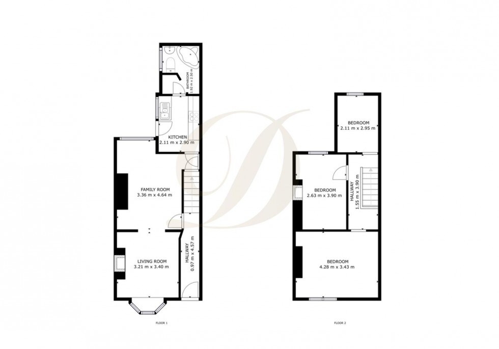 Floorplan for Seddon Street, St. Helens, WA10 6NU