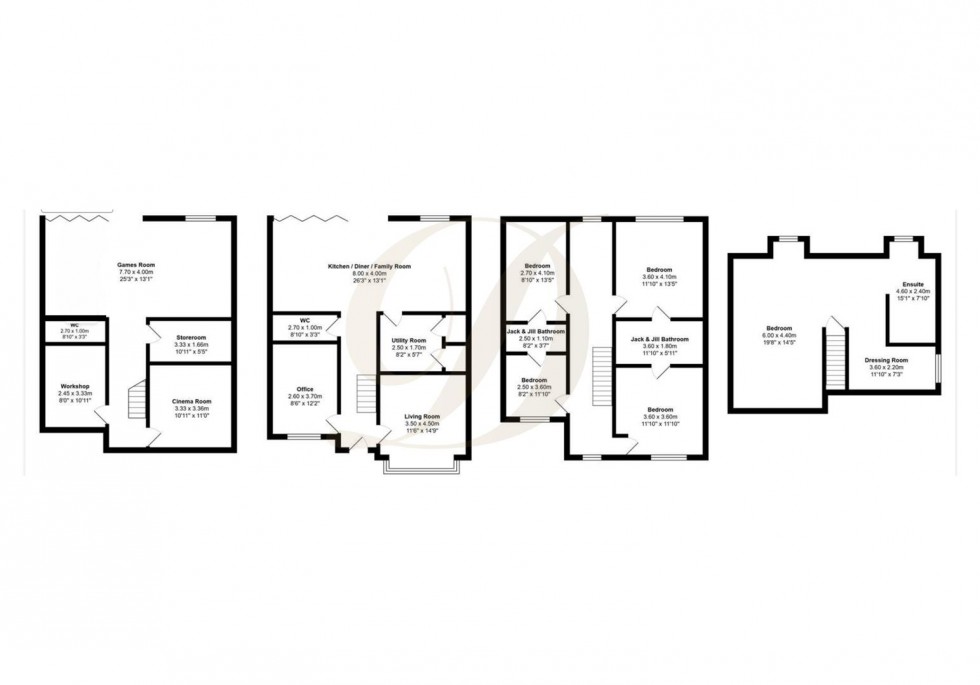 Floorplan for Argyle Road, Southport, PR9 9LH