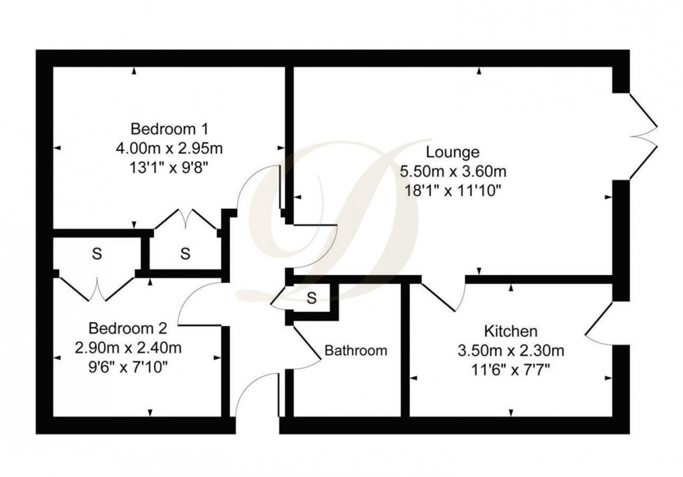 Floorplan for Oak Tree Road, Eccleston, WA10 5LJ