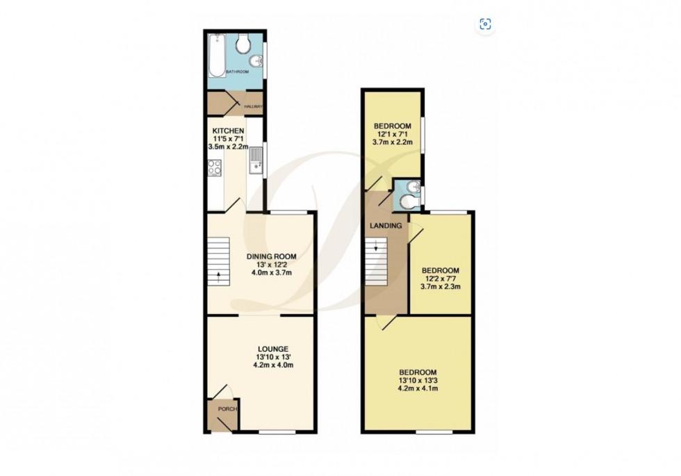 Floorplan for Broad Oak Road, Parr, St Helens, WA9 2ER