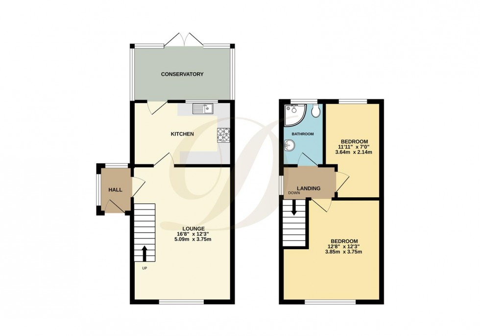 Floorplan for Church Close, Southport, PR9 7QE