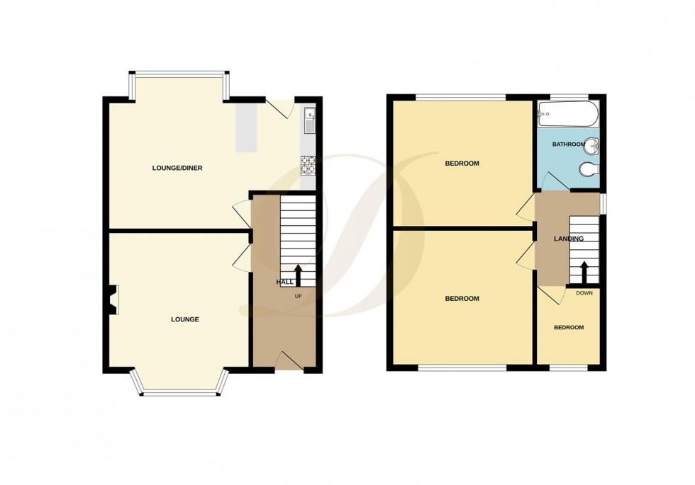 Floorplan for Higher Lane, Rainford, WA11 8