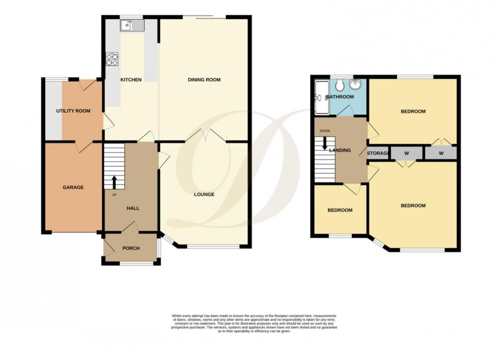 Floorplan for Sandfield Road, Eccleston, WA10 5LS