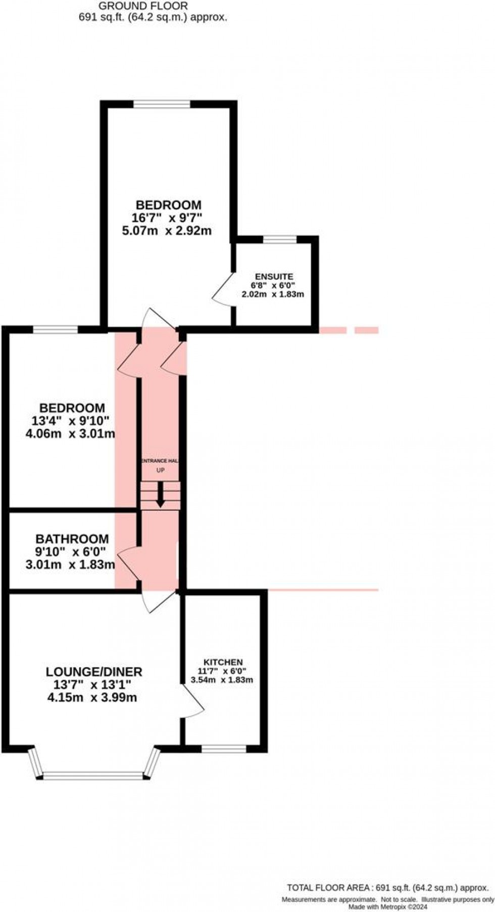 Floorplan for Part Street, Southport