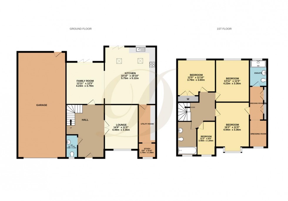 Floorplan for Kiln Lane, Eccleston, St Helens, WA10 4RJ